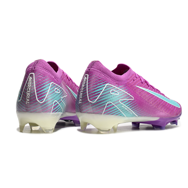 Nike Air Zoom Mercurial Vapor 16 Elite Purple and Light Blue Firm Ground FG Football Boot