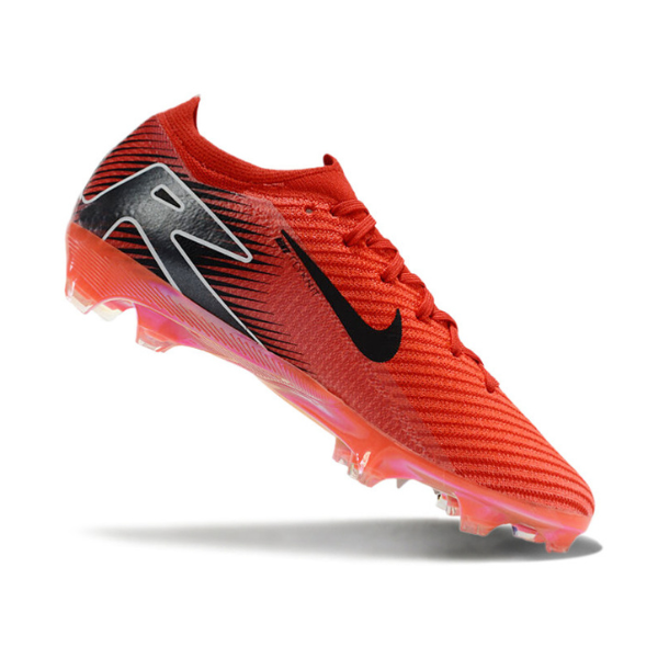 Nike Air Zoom Mercurial Vapor 16 Elite Red and Black Firm Ground FG Football Boot