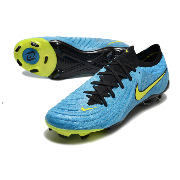 Nike Phantom GX2 Elite Blue Black and Yellow Firm Ground FG Football Boot