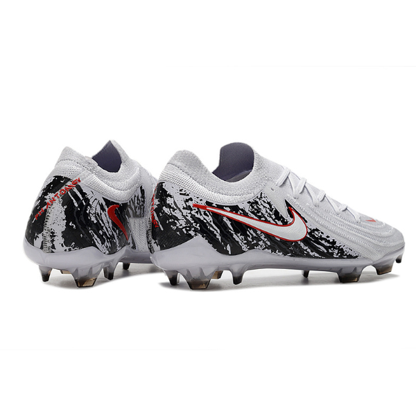 Nike Phantom GX2 Elite White Black and Red Firm Ground FG Football Boot