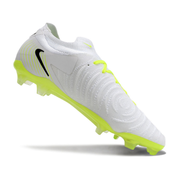 Nike Phantom GX2 Elite White and Green Firm Ground FG Football Boot