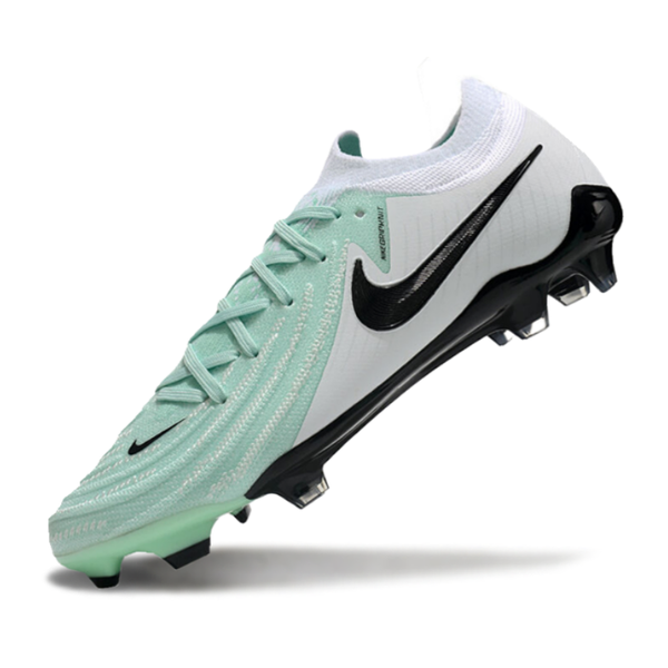Nike Phantom GX2 Elite Light Green and White Firm Ground FG Football Boot