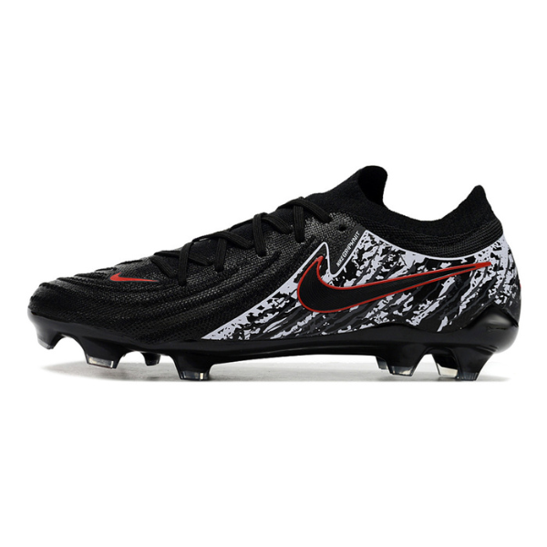 Nike Phantom GX2 Elite Black White and Red Firm Ground FG Football Boot