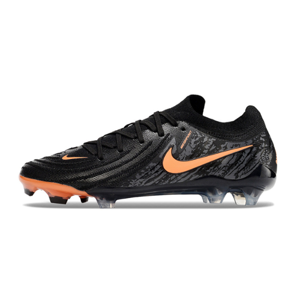 Nike Phantom GX2 Elite Black and Orange Firm Ground FG Football Boot