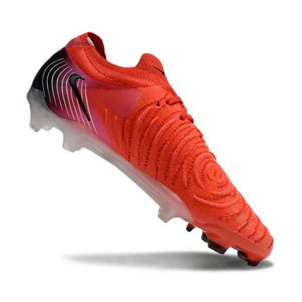 Botas de fútbol Nike Phantom GX2 Elite FG para terreno firme, color rojo y negro