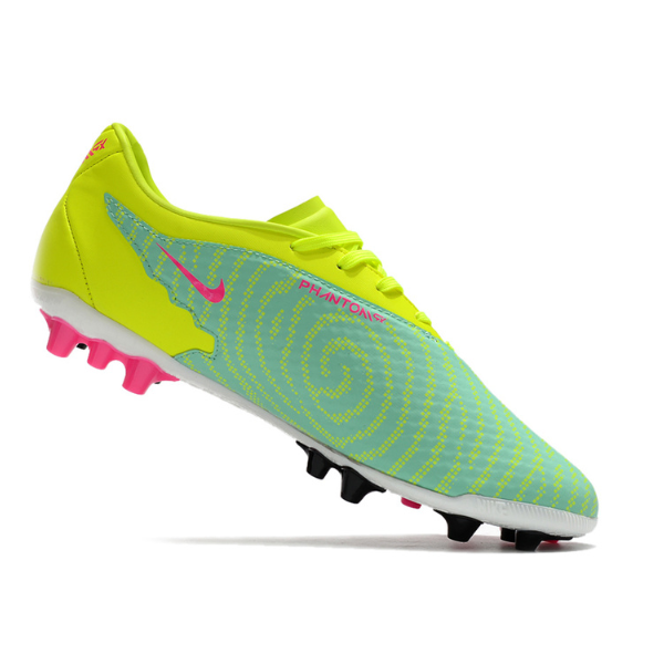 Nike Phantom GX Academy Yellow Green and Pink Artificial Ground AG Football Boot