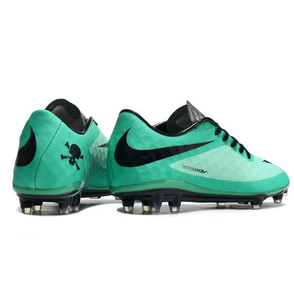 Nike Phantom Hypervenom Elite Black and Orange Firm Ground FG Football Boot