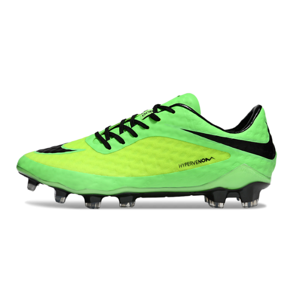 Botas de fútbol Nike Phantom Hypervenom Elite FG para terreno firme, color verde