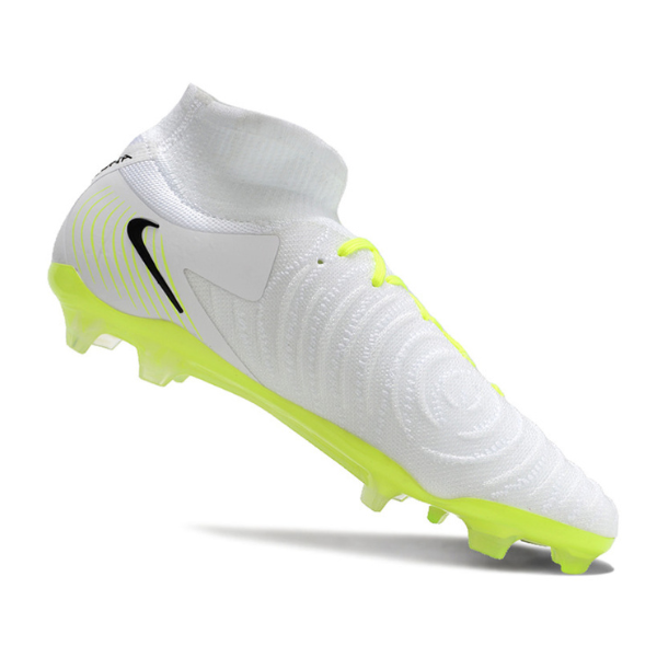 Nike Phantom Luna 2 Elite White and Green Firm Ground FG Football Boot