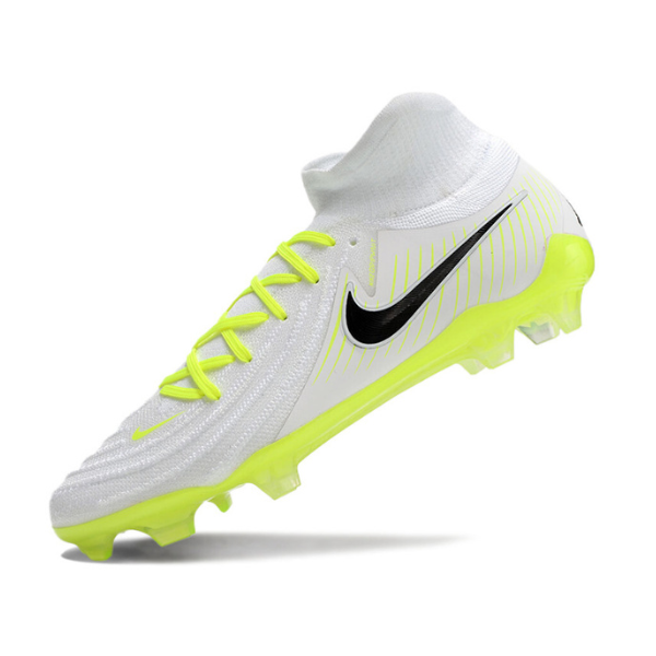 Nike Phantom Luna 2 Elite White and Green Firm Ground FG Football Boot