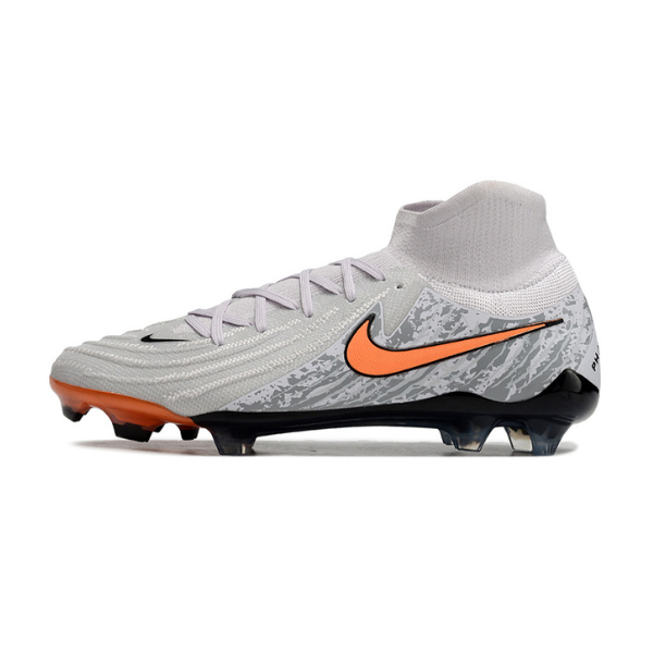 Nike Phantom Luna 2 Elite Gray and Orange Firm Ground FG Football Boot