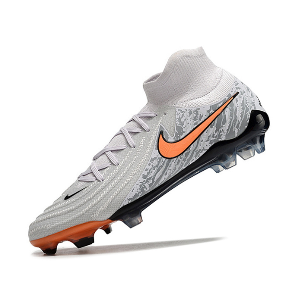 Nike Phantom Luna 2 Elite Gray and Orange Firm Ground FG Football Boot
