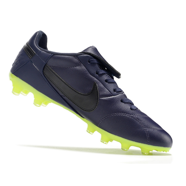 Nike Premier 3 Blue and Green Firm Ground FG Football Boot