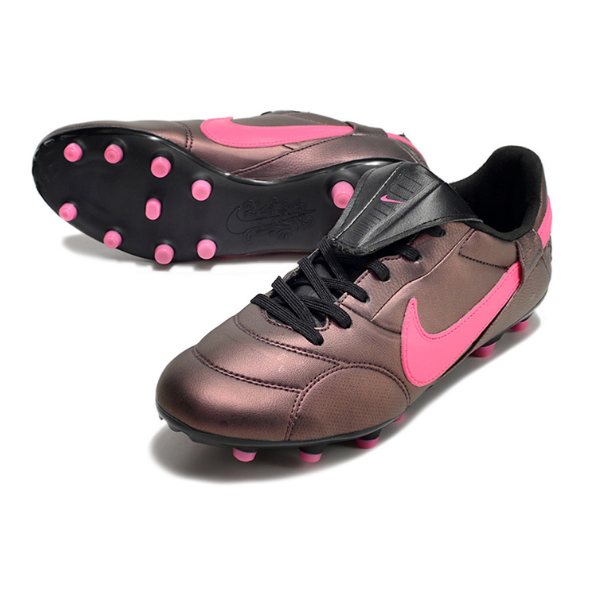 Nike Premier 3 Bronze and Pink Firm Ground FG Football Boot