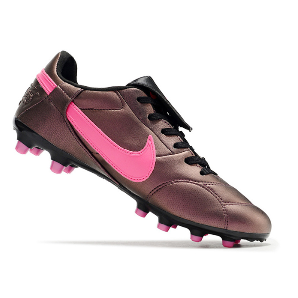 Nike Premier 3 Bronze and Pink Firm Ground FG Football Boot