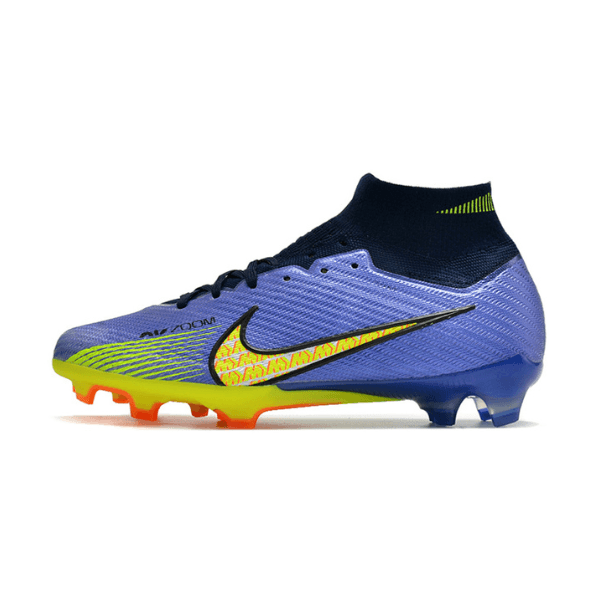 Nike Zoom Mercurial Superfly 9 Elite Purple and Orange Firm Ground FG Football Boot