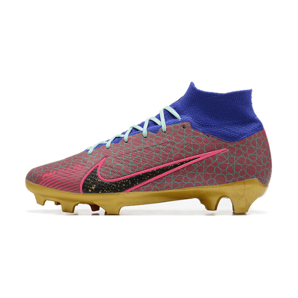 Nike Zoom Mercurial Superfly 9 Elite Pink and Green Firm Ground FG Football Boot