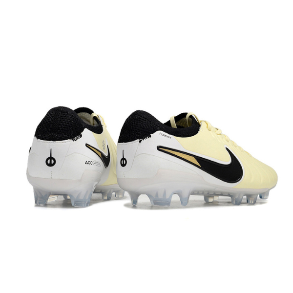 Nike Tiempo 10 Legend Elite Light Yellow Firm Ground FG Football Boot