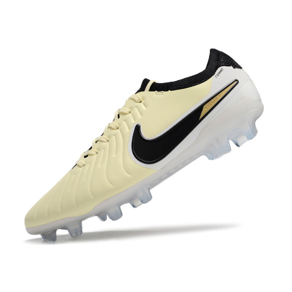 Nike Tiempo 10 Legend Elite Light Yellow Firm Ground FG Football Boot