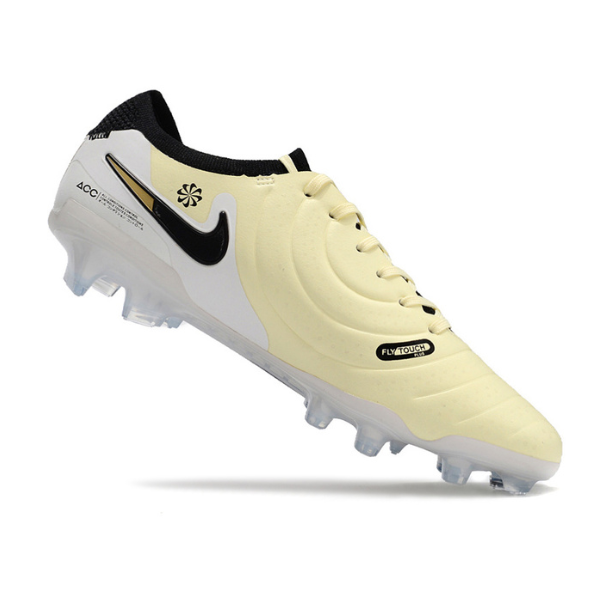 Nike Tiempo 10 Legend Elite Light Yellow Firm Ground FG Football Boot