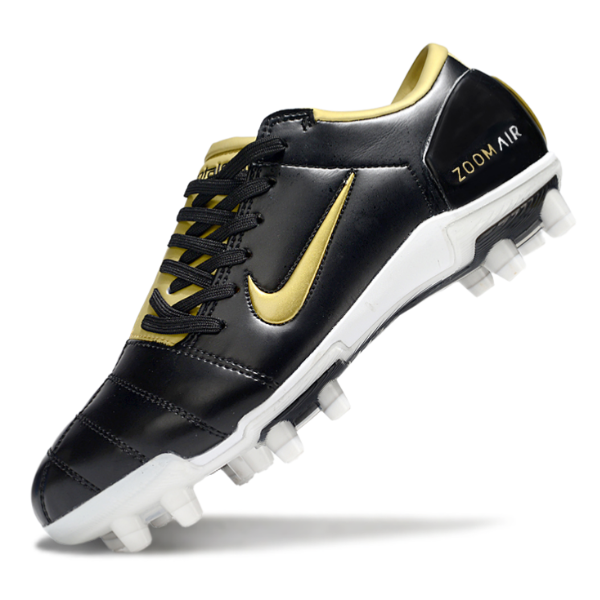 Nike Total 90 III Black and Gold Firm Ground FG Football Boot