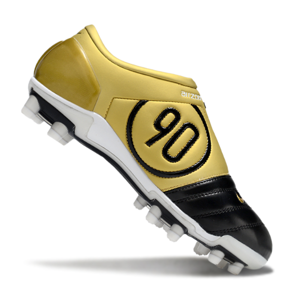 Nike Total 90 III Black and Gold Firm Ground FG Football Boot