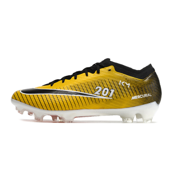 Nike Zoom Mercurial Vapor 15 Elite Yellow and Black Firm Ground FG Football Boot
