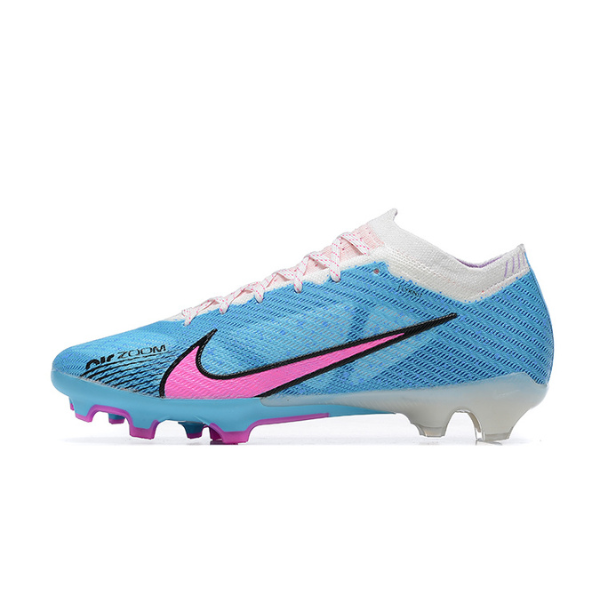 Nike Zoom Mercurial Vapor 15 Elite Blue and Pink Firm Ground FG Football Boot