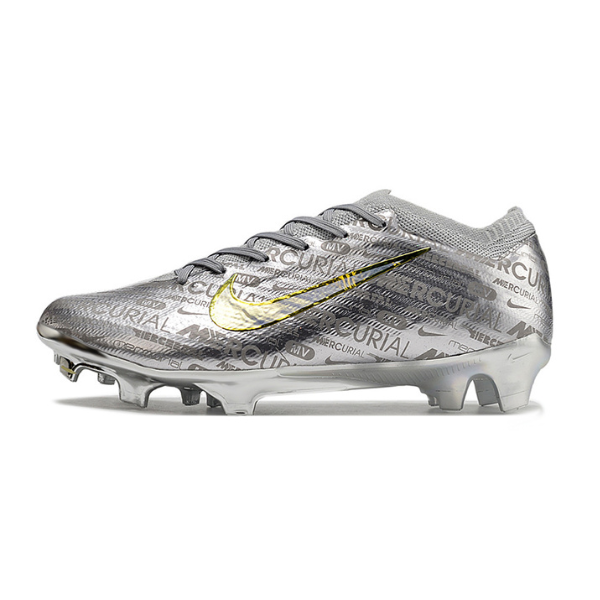 Nike Zoom Mercurial Vapor 15 Elite Silver Firm Ground FG Football Boot