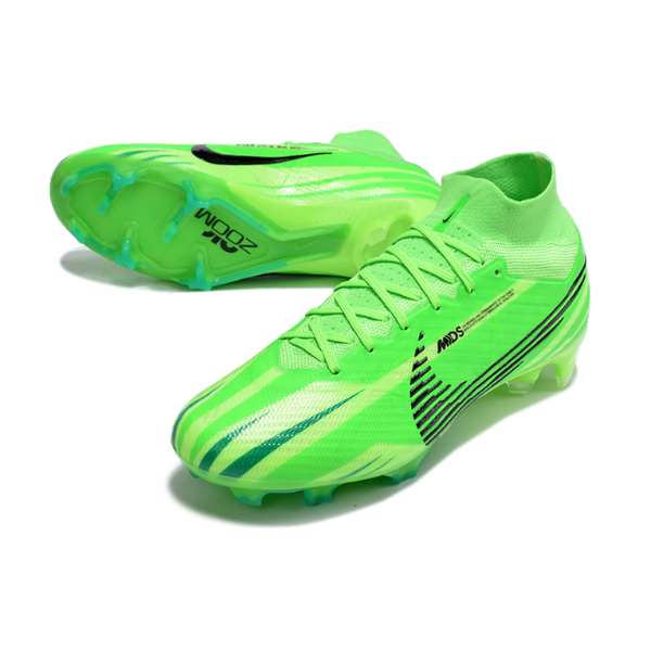 Botas de fútbol Nike Zoom Mercurial Superfly 9 Elite Dreamspeed 008 Pack, color blanco y negro, para terreno firme FG
