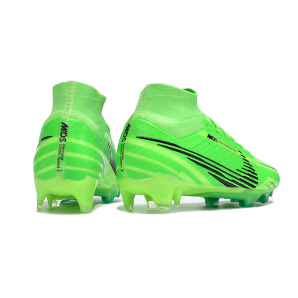 Botas de fútbol Nike Zoom Mercurial Superfly 9 Elite Dreamspeed 008 Pack, color blanco y negro, para terreno firme FG