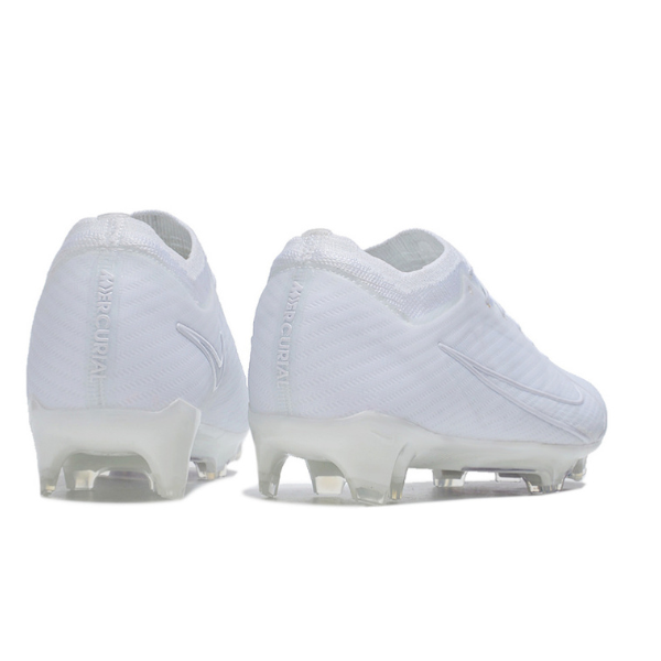 Nike Zoom Mercurial Vapor 15 Elite All White Firm Ground FG Football Boot