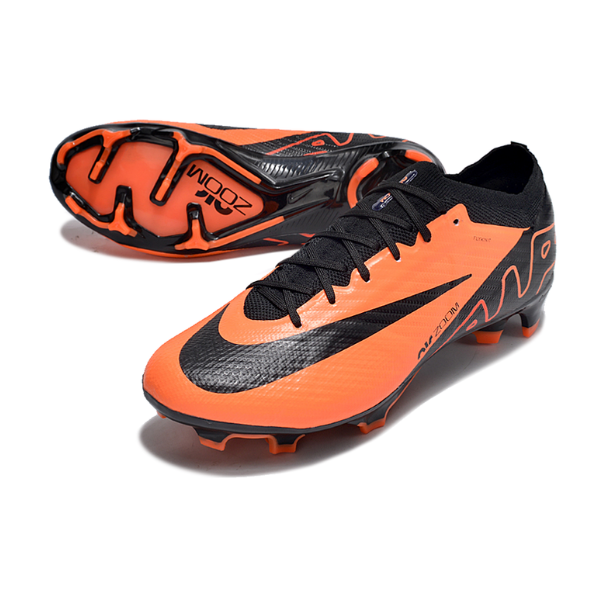 Nike Zoom Mercurial Vapor 15 Elite Orange and Black Firm Ground FG Football Boot