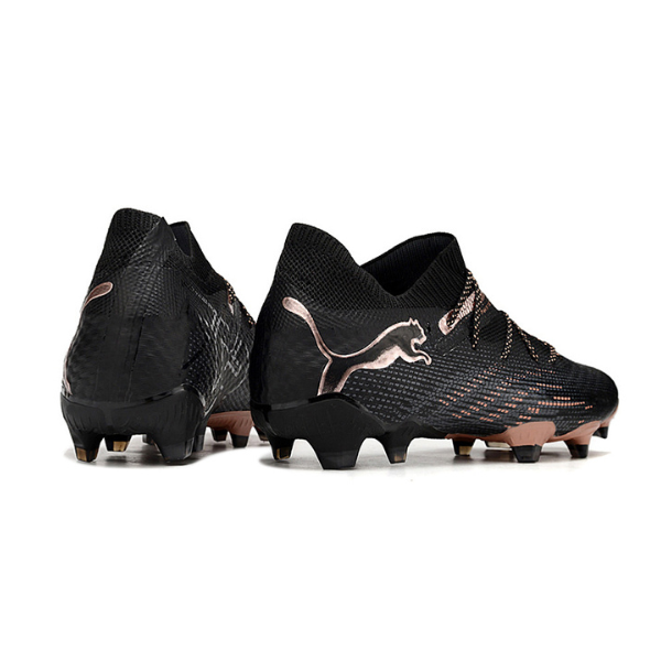 Puma Future 7 Eclipse Pack Black and Gray Firm Ground FG Football Boot