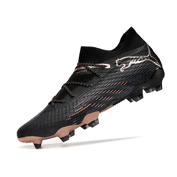 Puma Future 7 Eclipse Pack Black and Gray Firm Ground FG Football Boot