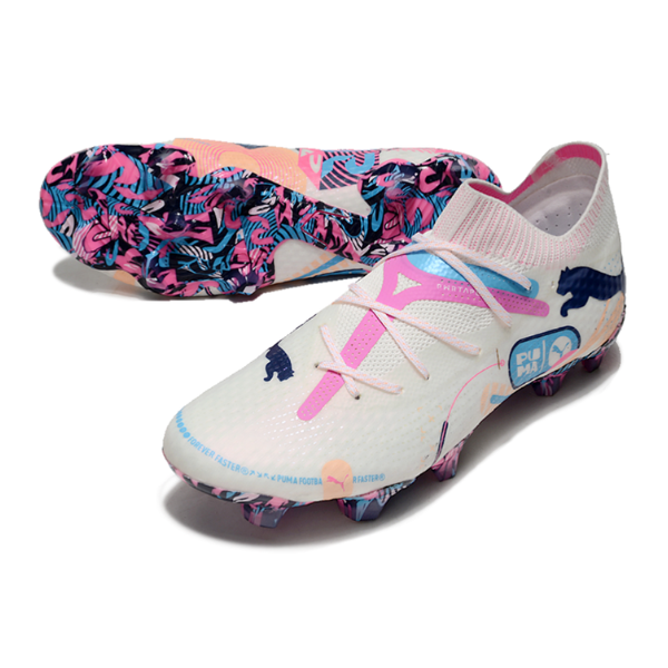 Puma Future 7 Volume Up Pack Black and Blue Firm Ground FG Football Boot