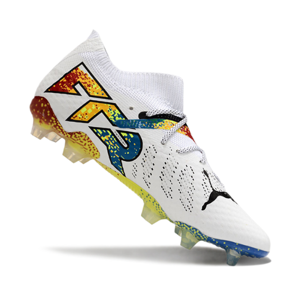 Puma Future 7 Heatmap Pack Black and Yellow Firm Ground FG Football Boot