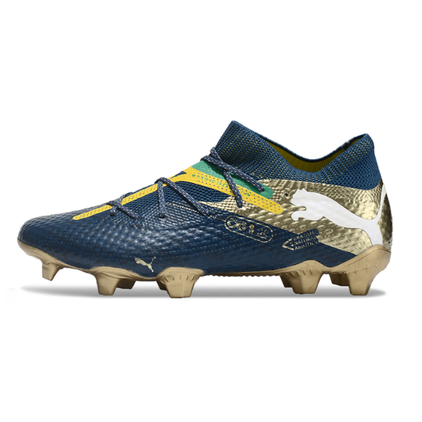 Botas de fútbol Puma Future 7 Neymar BNA Pack negras y amarillas para terreno firme FG