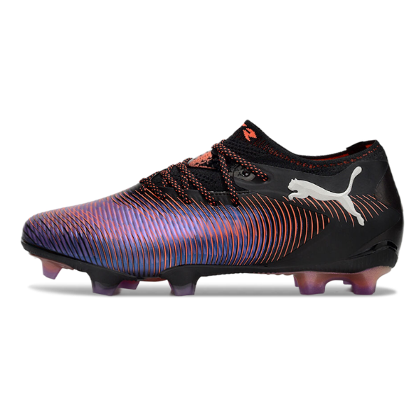 Botas de fútbol Puma Future 8 Low Neymar Unlimited Pack negras y amarillas para terreno firme FG