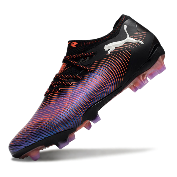 Botas de fútbol Puma Future 8 Low Neymar Unlimited Pack negras y amarillas para terreno firme FG