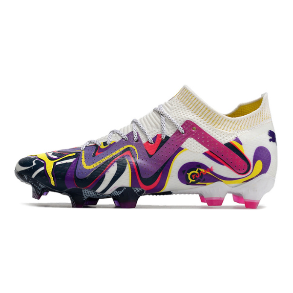 Puma Future Ultimate Creativity Pack Black and Yellow Firm Ground FG Football Boot