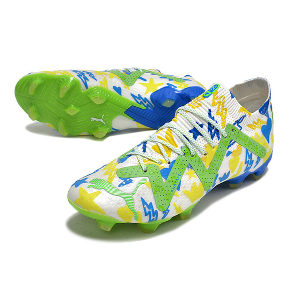 Botas de fútbol Puma Future Ultimate Neymar Instituto Pack negras y amarillas para terreno firme FG