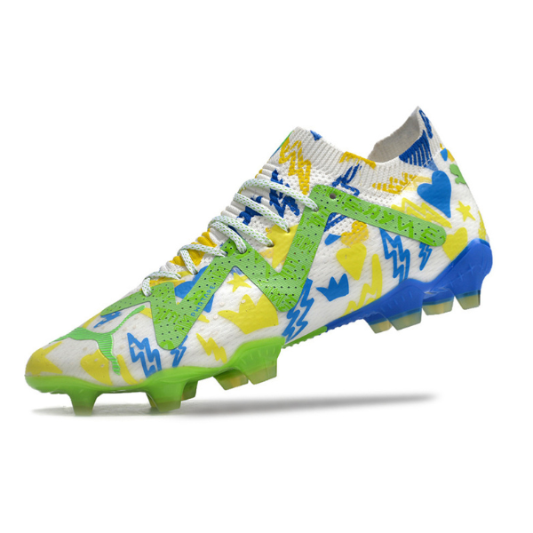Botas de fútbol Puma Future Ultimate Neymar Instituto Pack negras y amarillas para terreno firme FG