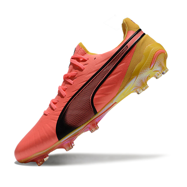 Puma King Ultimate Tricks Pack Black and White Firm Ground FG Football Boot