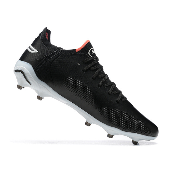 Puma King Ultimate Black White and Orange Firm Ground FG Football Boot