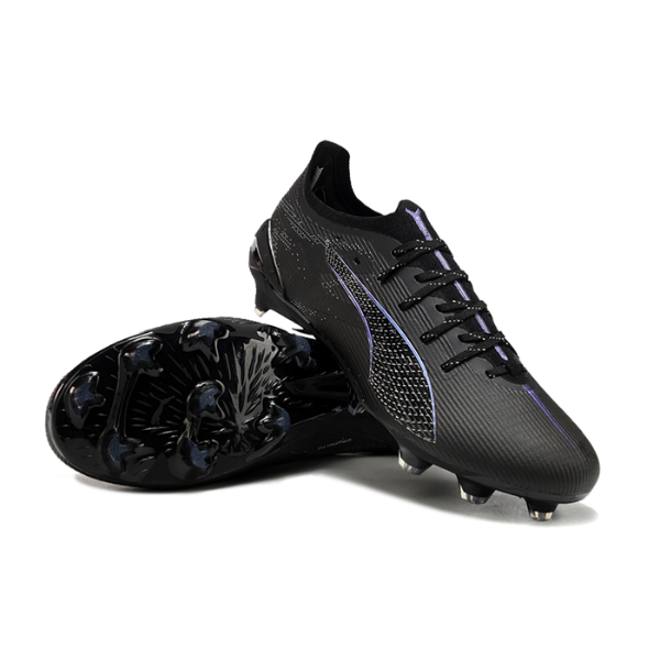 Puma Ultra 5 Carbon Eclipse Pack Black and Gray Firm Ground FG Football Boot