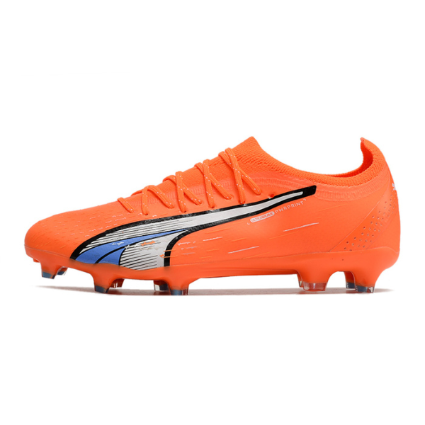 Botas de fútbol Puma Ultra Ultimate Supercharge Pack Firm Ground FG negras y amarillas