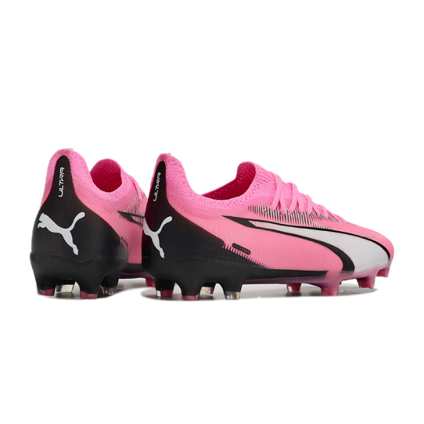 Botas de fútbol Puma Ultra Ultimate Phenomenal Pack negras y rojas para terreno firme FG
