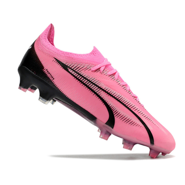 Botas de fútbol Puma Ultra Ultimate Phenomenal Pack negras y rojas para terreno firme FG