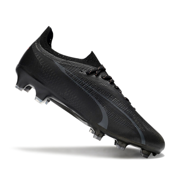Puma Ultra Ultimate Black and Red Firm Ground FG Football Boot